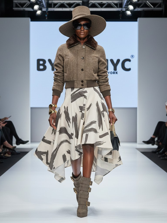 Women's Jacket VEGAN MANHATTAN NYFW Colecction BYMANYC ® New York