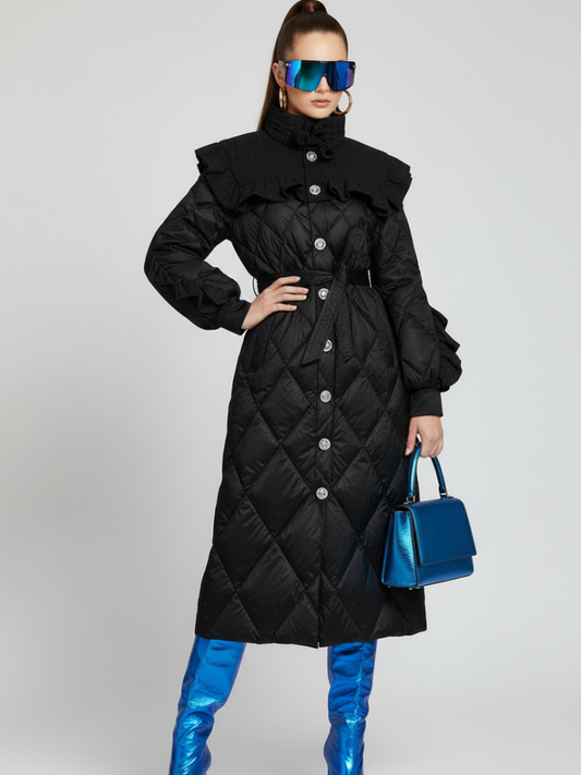 Women's Long Coat WALL STREET COUTURE BYMANYC ® New York