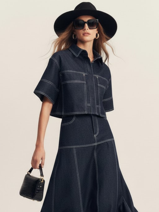 Women's Skirt and Jacket Set CHELSEA NYFW New Colecction BYMANYC ® New York