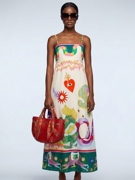 Women's Summer Maxi Dress EAST VILLAGE | BYMANYC ® New York