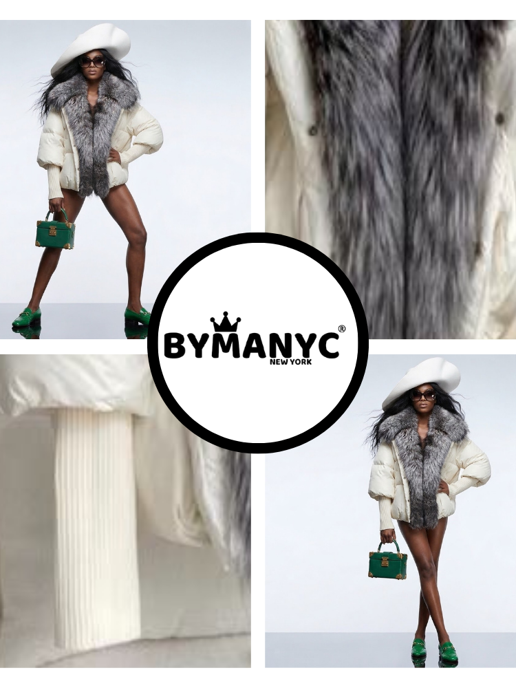 Women's Winter Luxury Puffer Jacket VAIL New Collection Prêt-à-Porter BYMANYC ® New York