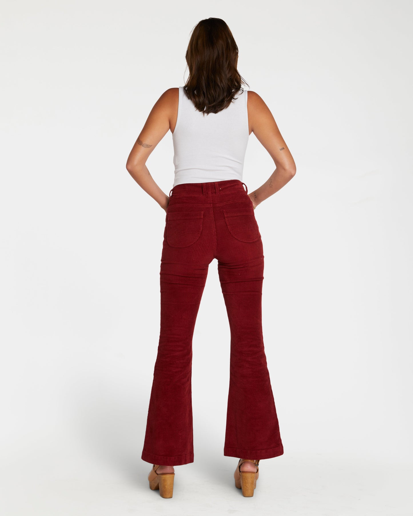 Women's Bell Bottom (Burgundy)