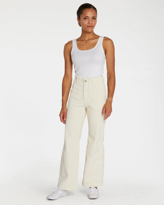 Women's Stovepipe Pant (Cream)