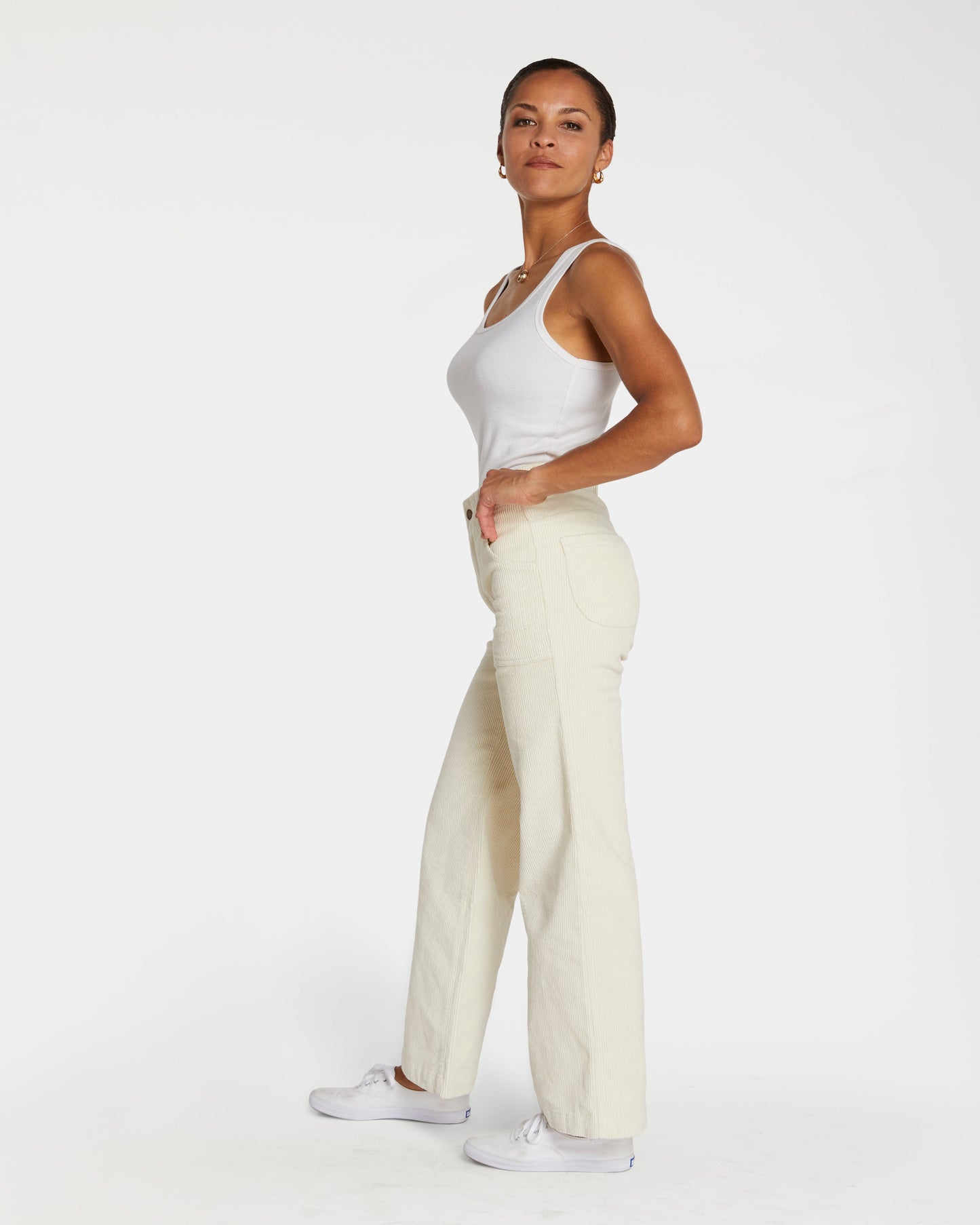 Women's Stovepipe Pant (Cream)