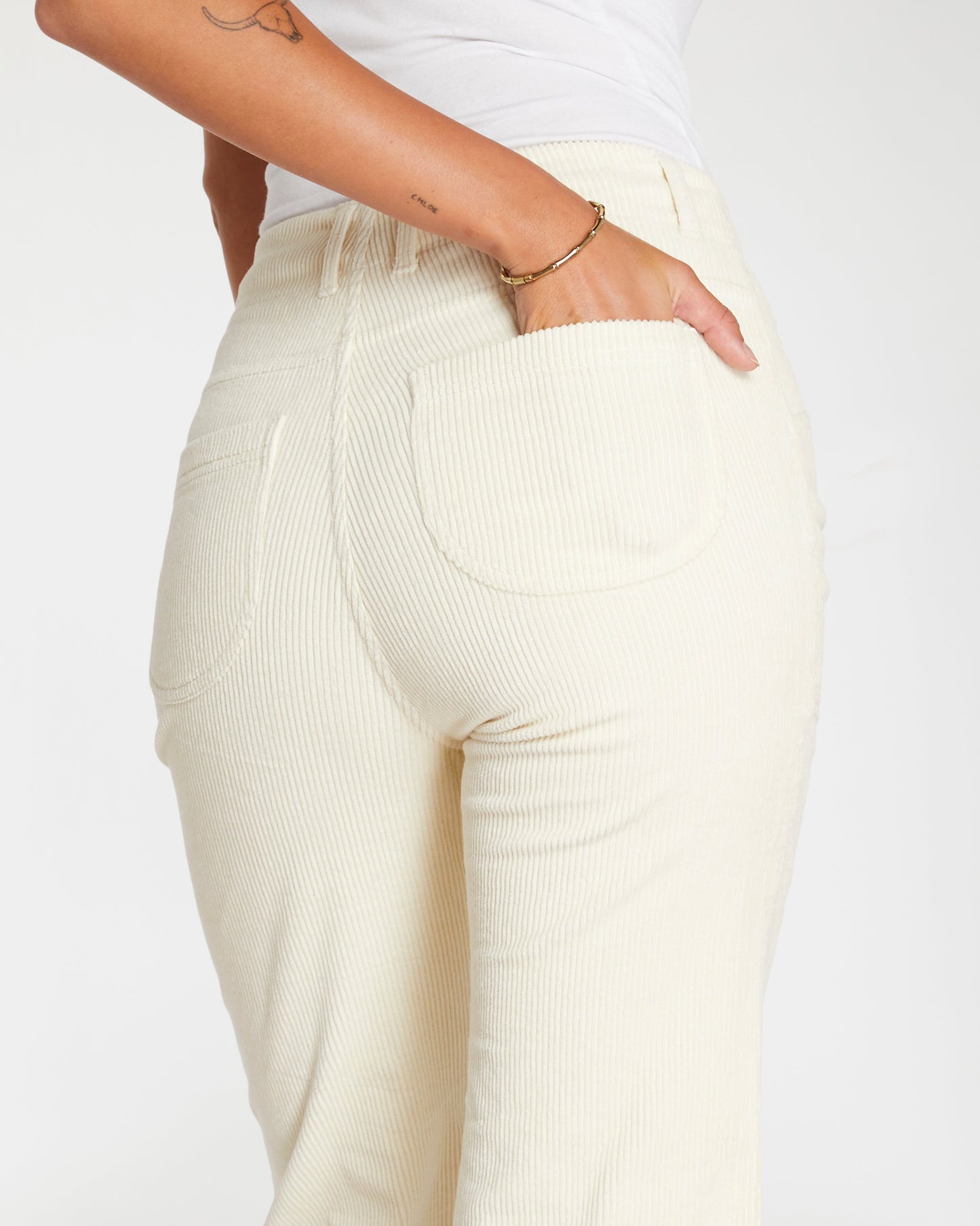 Women's Stovepipe Pant (Cream)