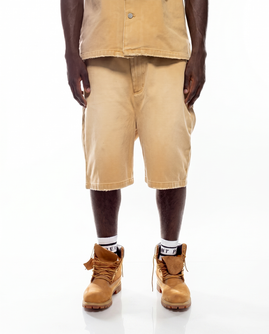 Worn Bull Denim Short