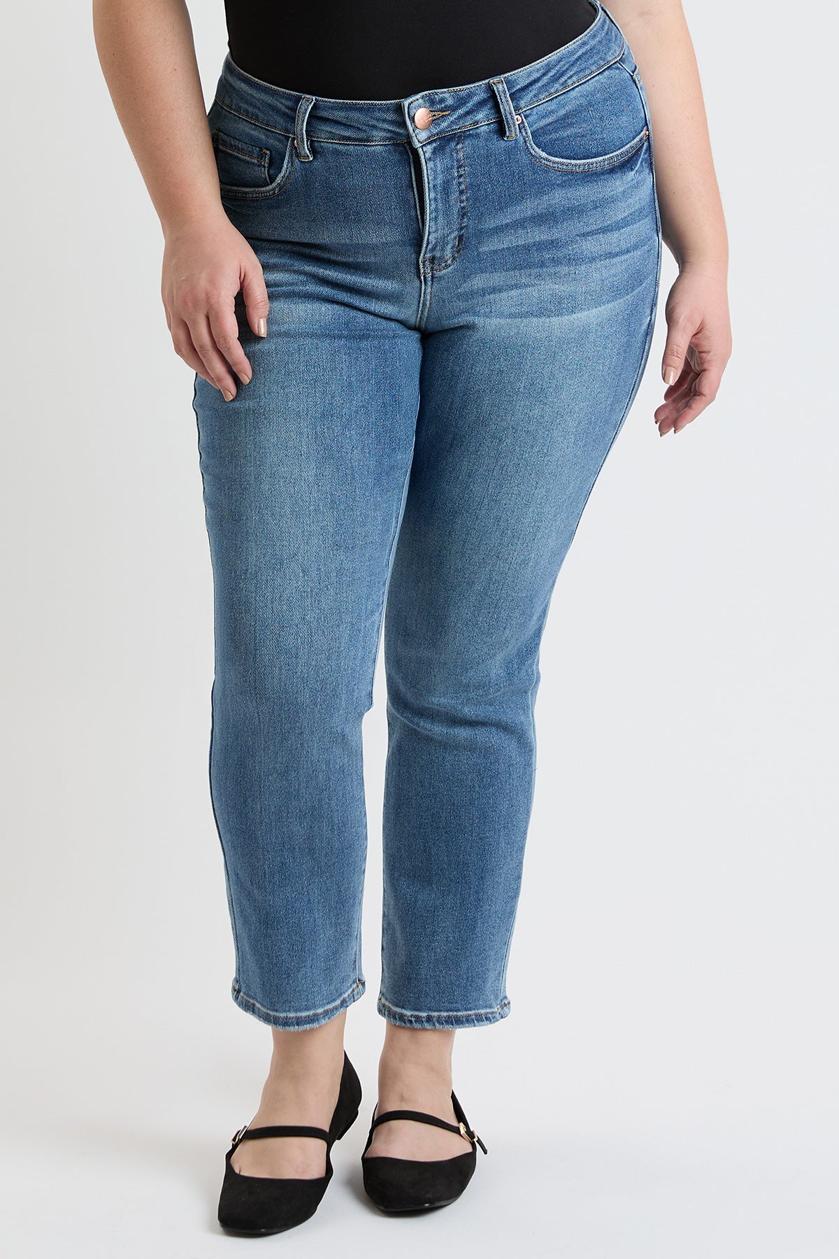 Women's Plus Premium Stretch Slim Straight Jeans