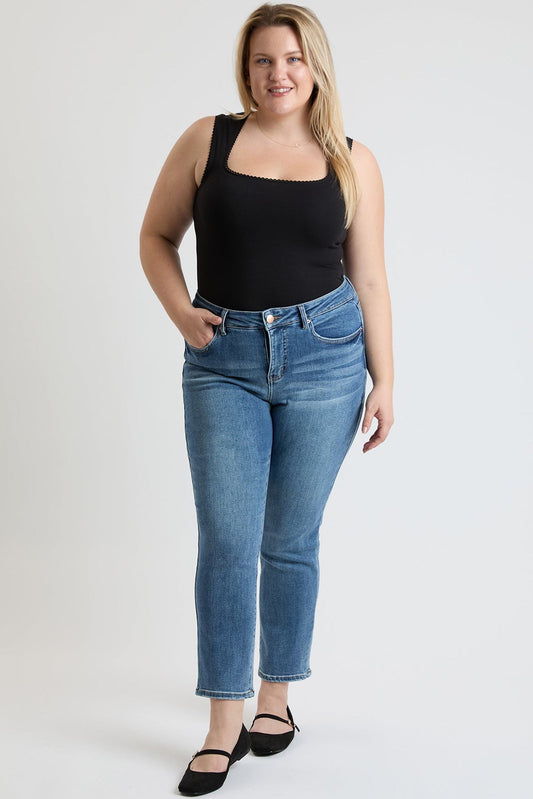 Women's Plus Premium Stretch Slim Straight Jeans