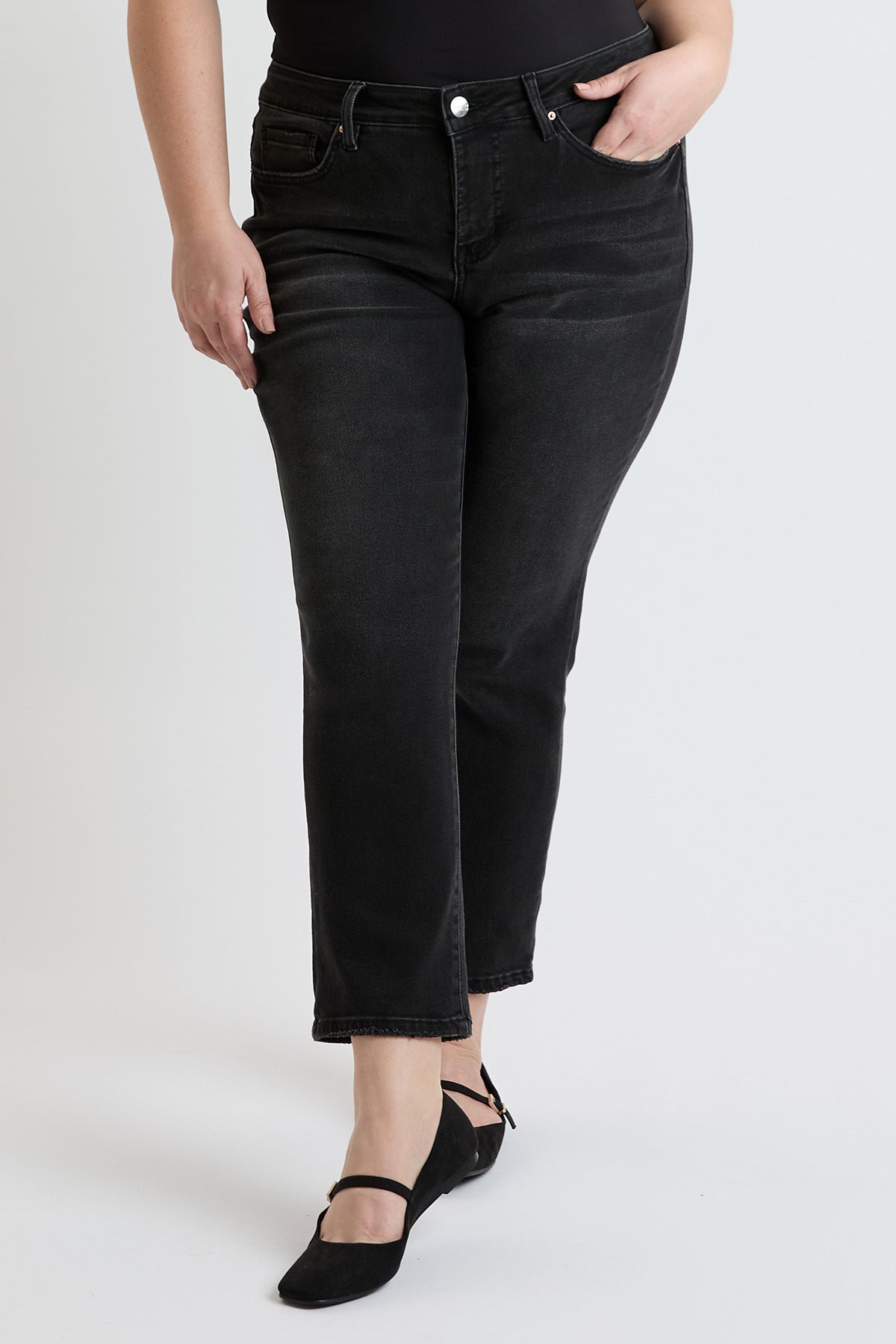 Women's Plus Premium Stretch Slim Straight Jeans