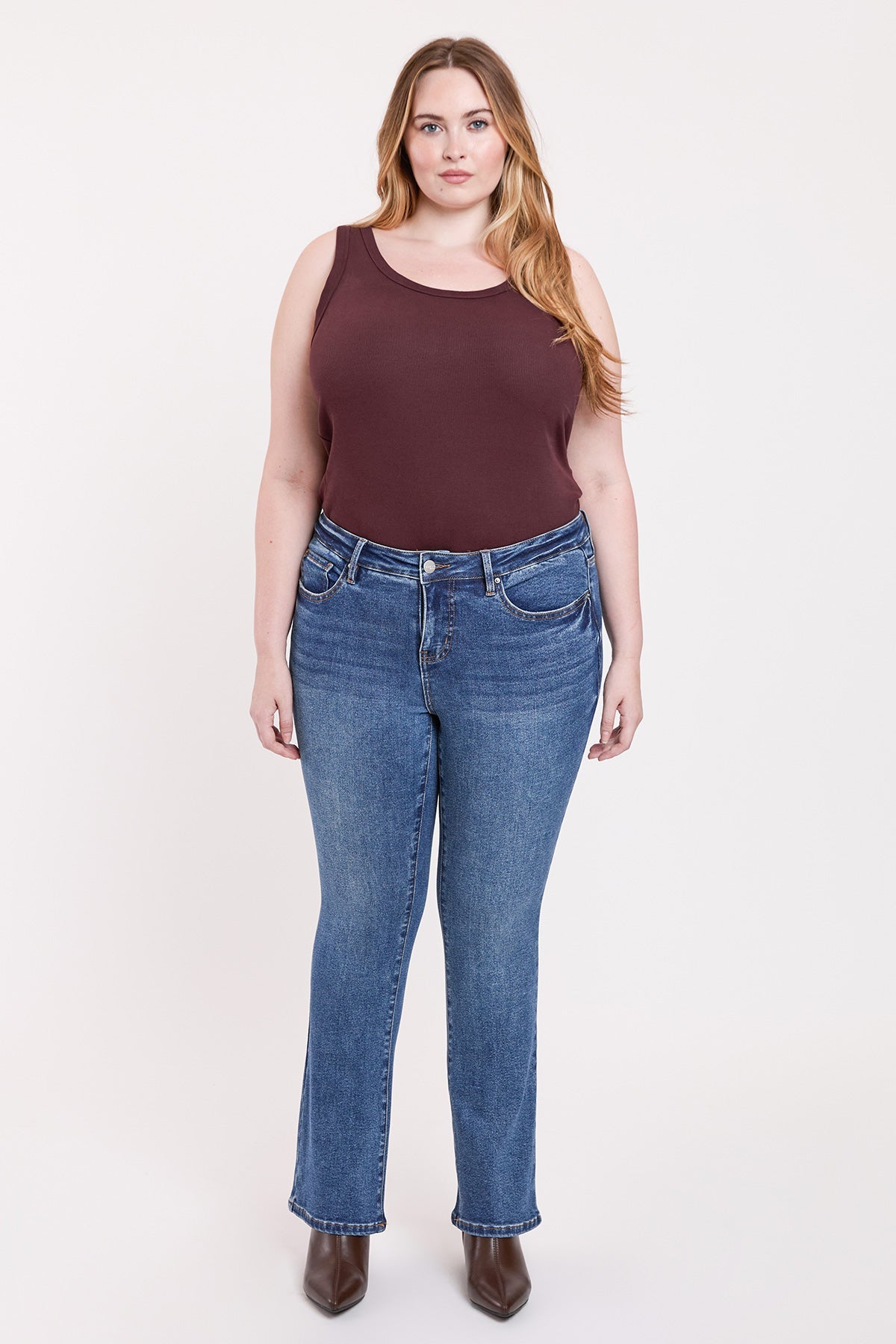 Women's Plus Premium Stretch Bootcut Jeans