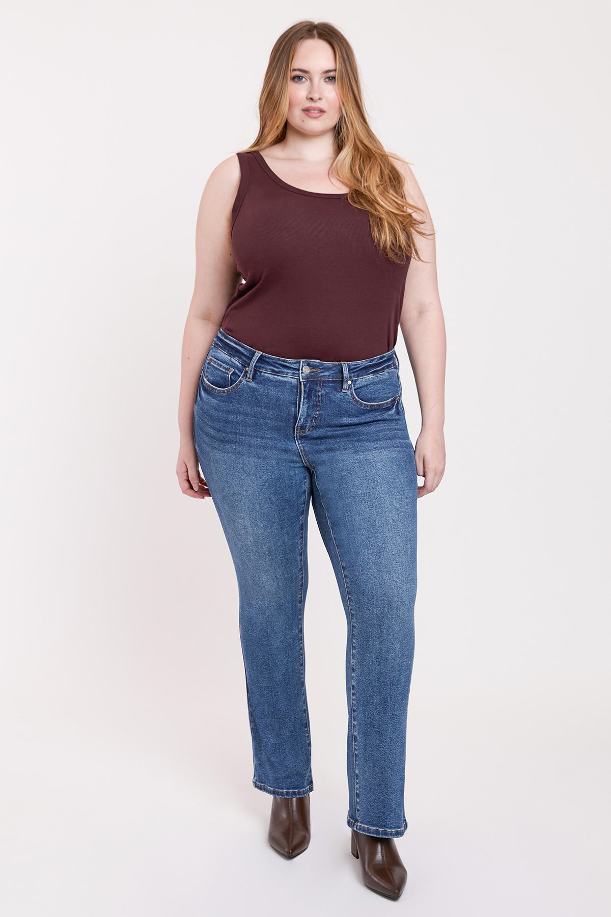Women's Plus Premium Stretch Bootcut Jeans