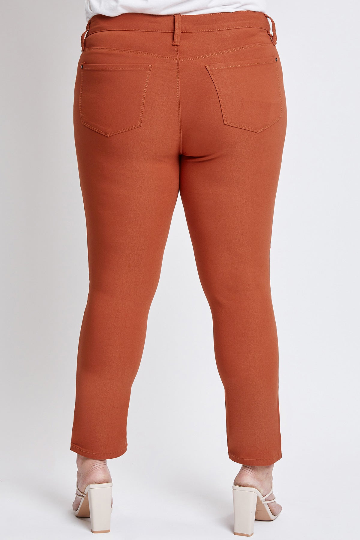Women's Plus Size Hyperstretch Skinny Pants, Adobe