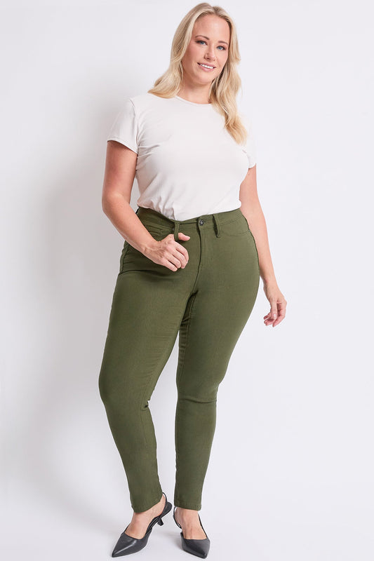 Women's Plus Size Hyperstretch Skinny Pants, Cypress