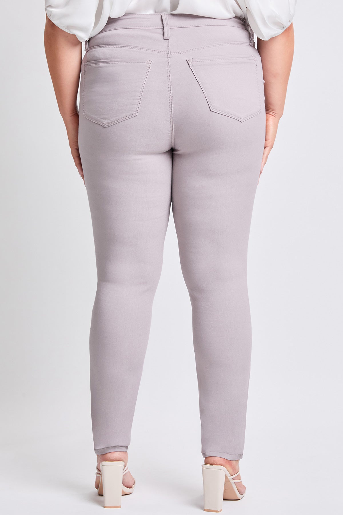 Women's Plus Size Hyperstretch Tummy Control Skinny Pants, Iris