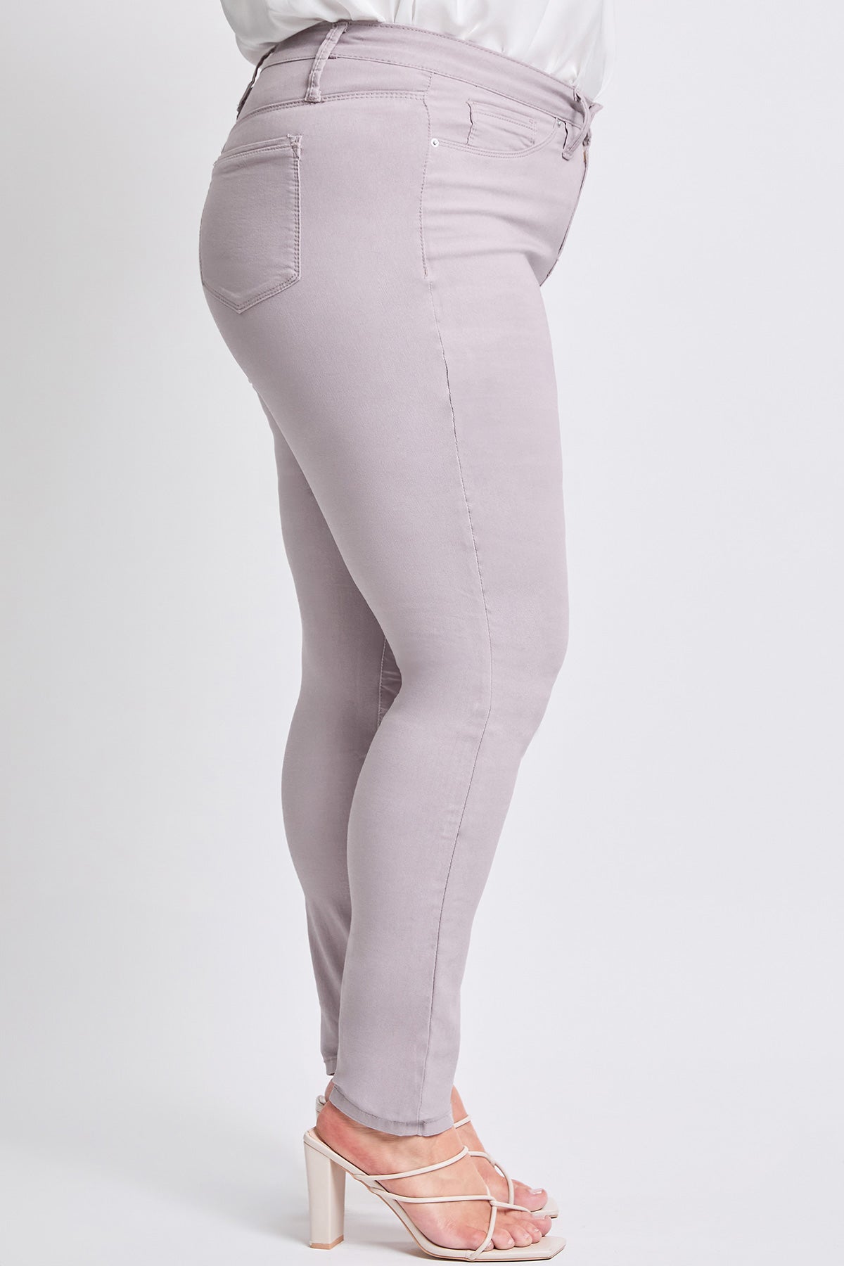 Women's Plus Size Hyperstretch Tummy Control Skinny Pants, Iris