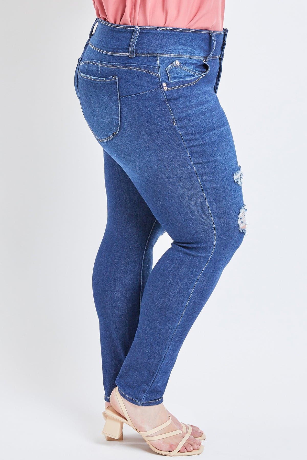 Women's Plus Size Skinny Sustainable WannaBettaButt Jeans