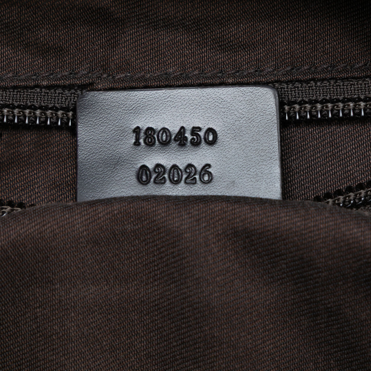 Tote Bag GG Denim Brown (Pre-Owned)