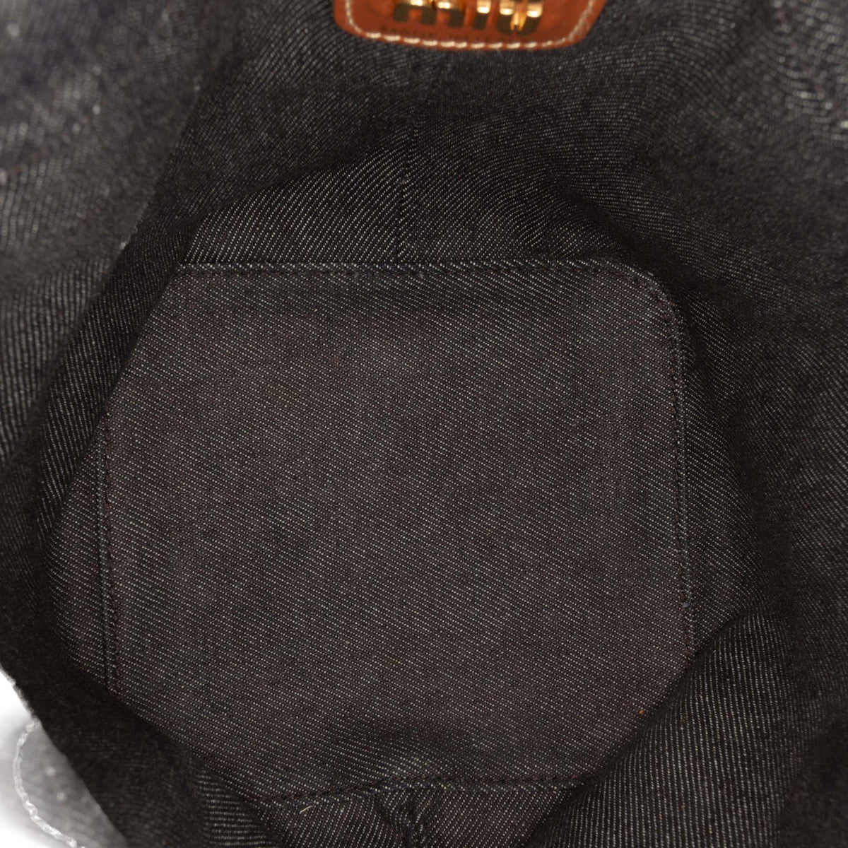 Bucket Bag Denim (Pre-Owned)