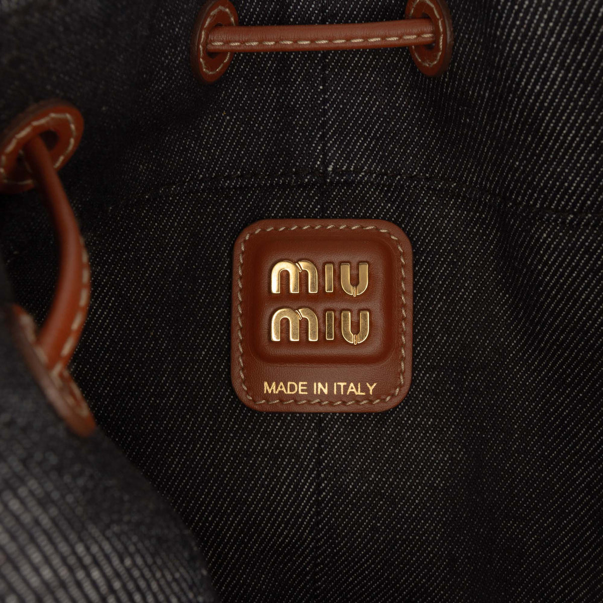Bucket Bag Denim (Pre-Owned)
