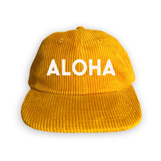 Aloha Corduroy Cap