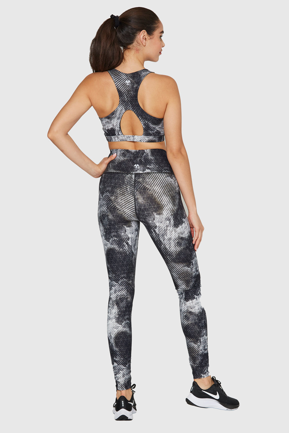 Geo Ink Leggings Made in USA