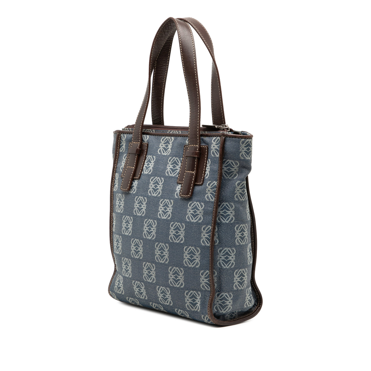 Loewe Tote Bag Anagram Denim, view 2