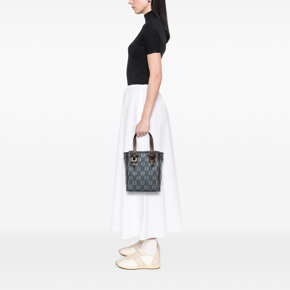 Loewe Tote Bag Anagram Denim, view 7
