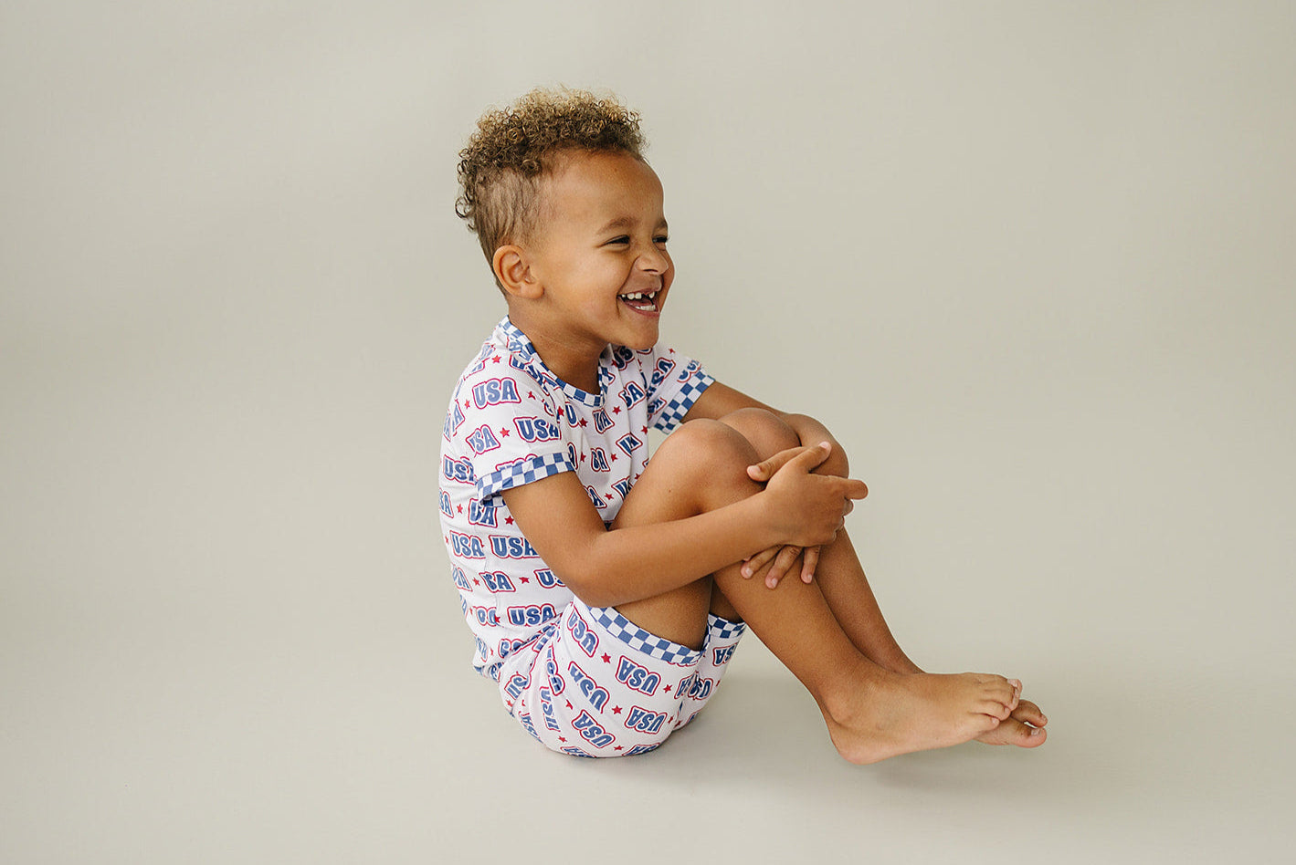 Bamboo Shorts Set | USA