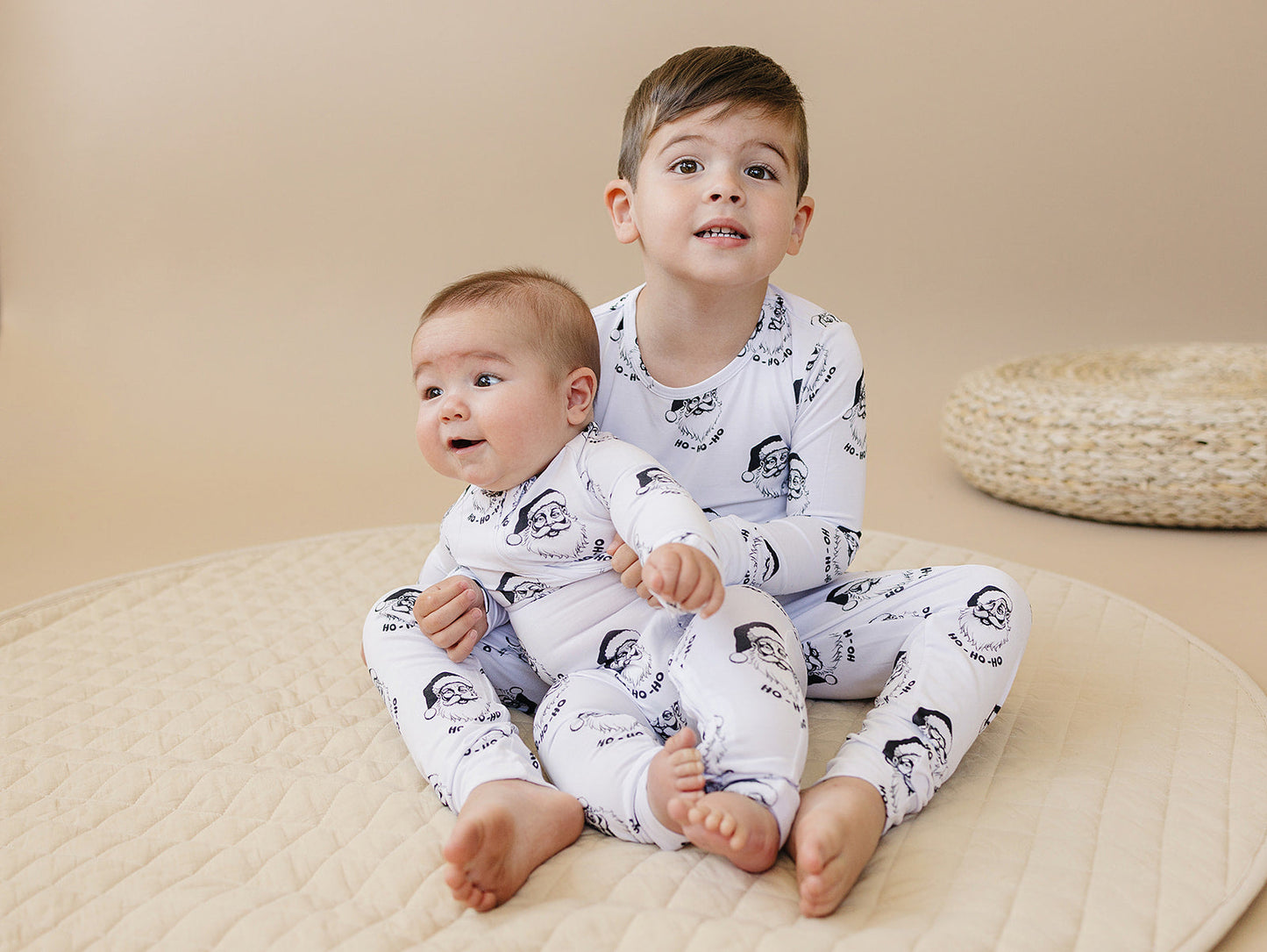 Bamboo Zip Romper | Cool Santa