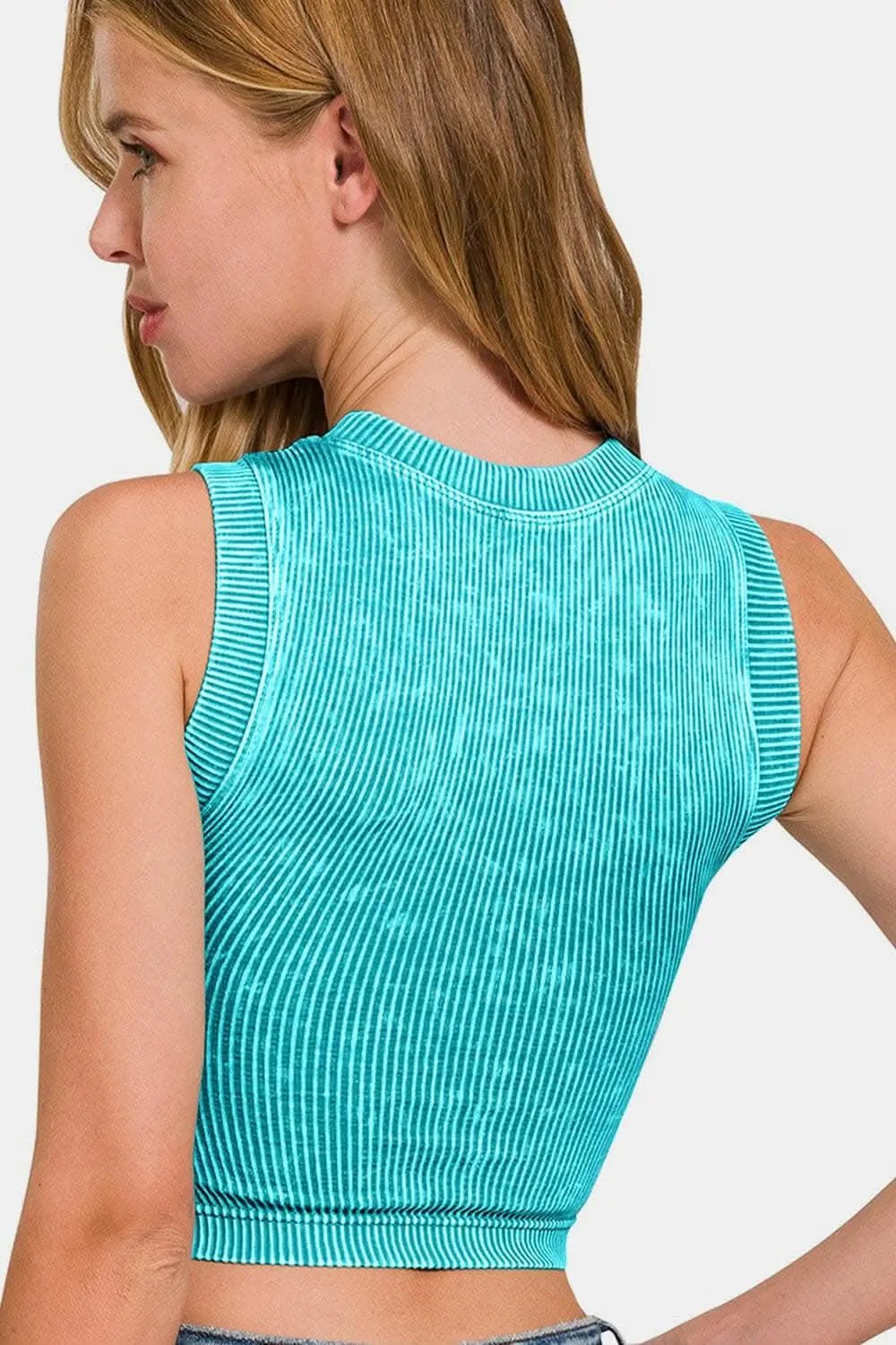 Crop Tank Top - Seamless Premium Quality - Activewear