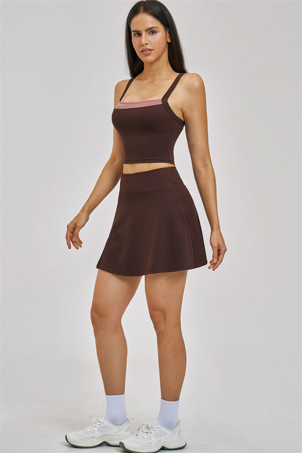 The Seraphine Tank Top Skirt 2-Piece Set