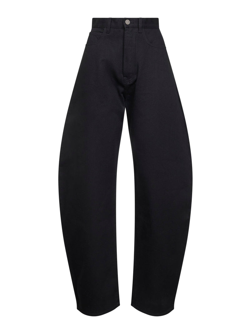 Jeans Round Wide-Leg