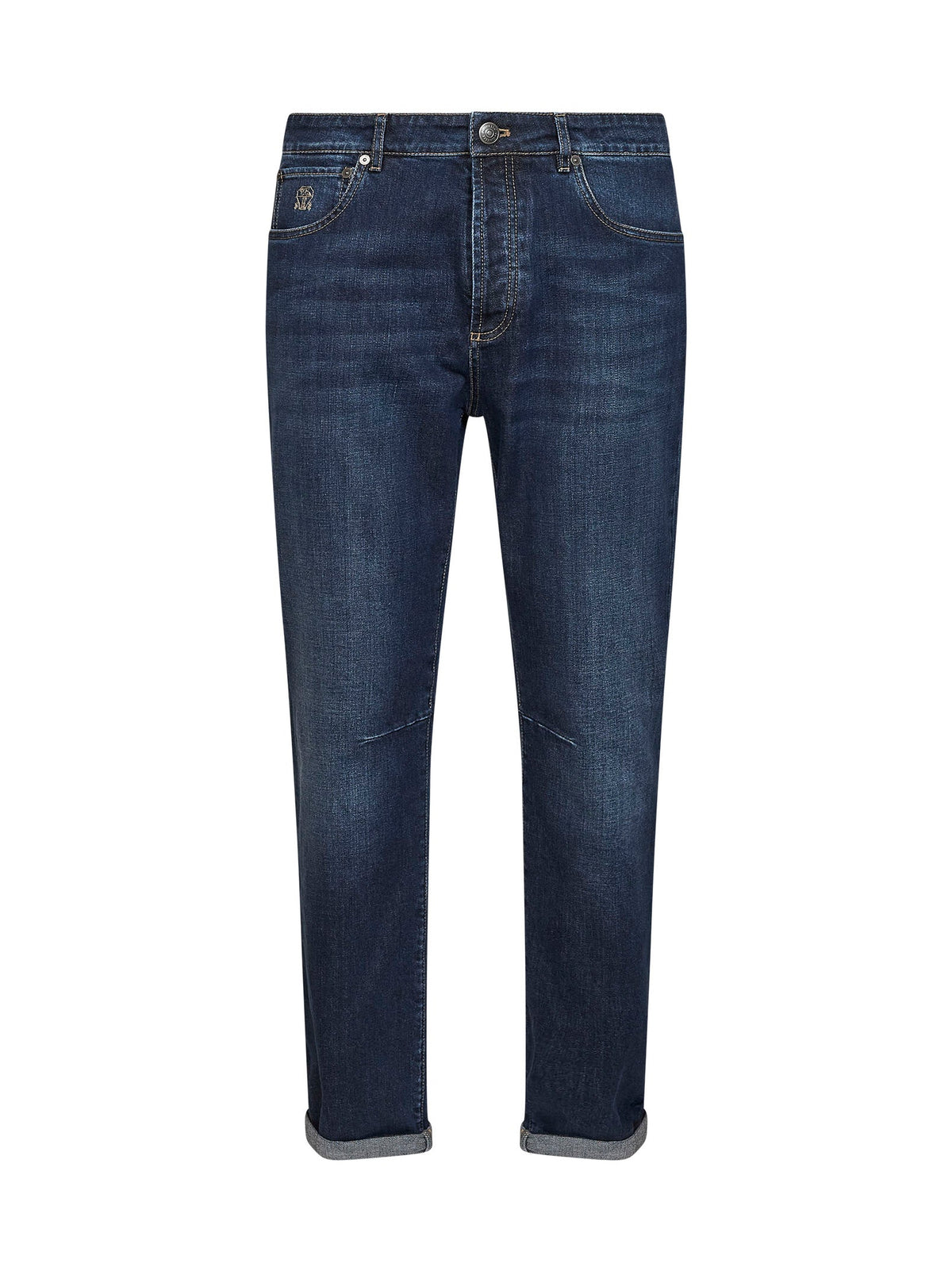 Jeans Dark Blue Cotton