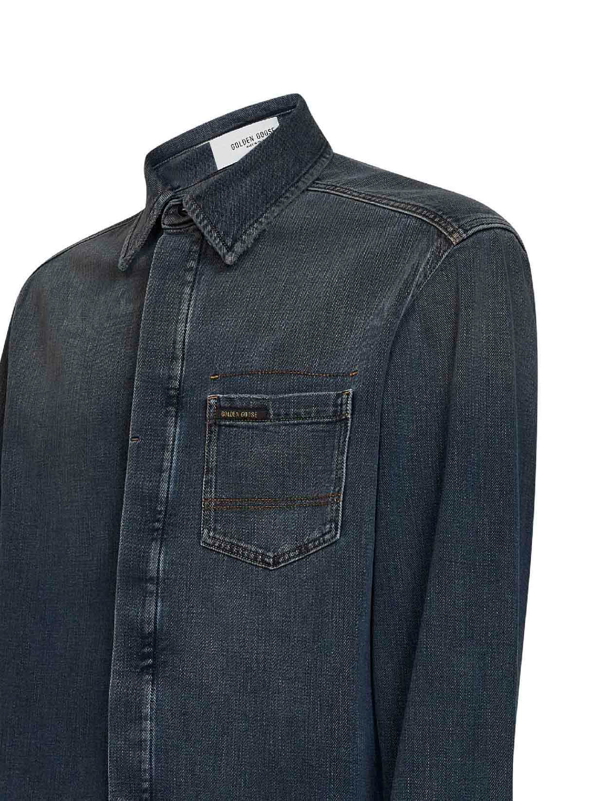 Denim Roger Journey Shirt Blue Cotton