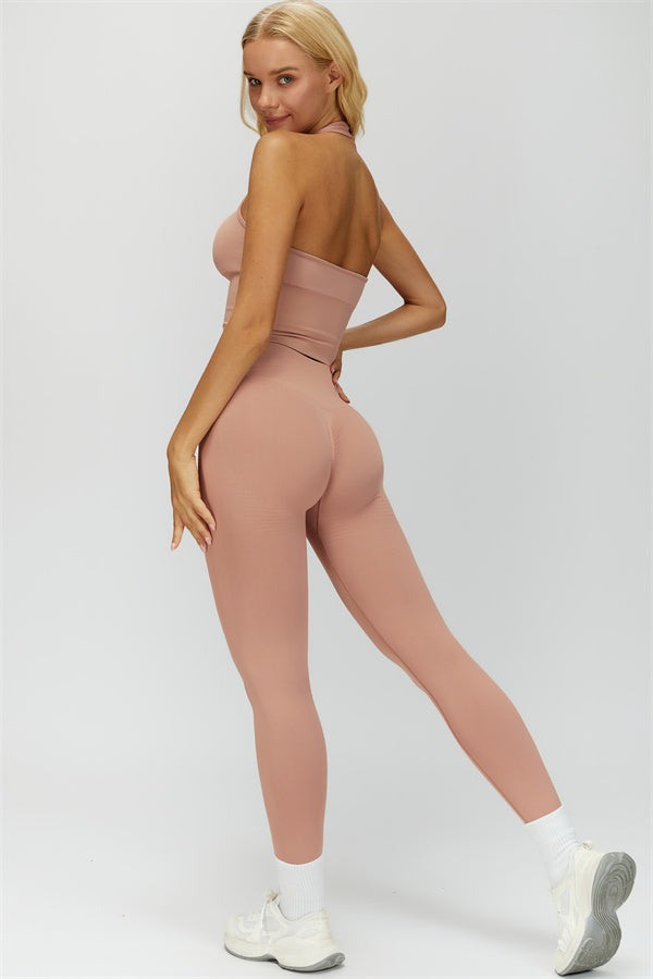 The Delight Jacket Sports Bra Leggings 3-Piece Set