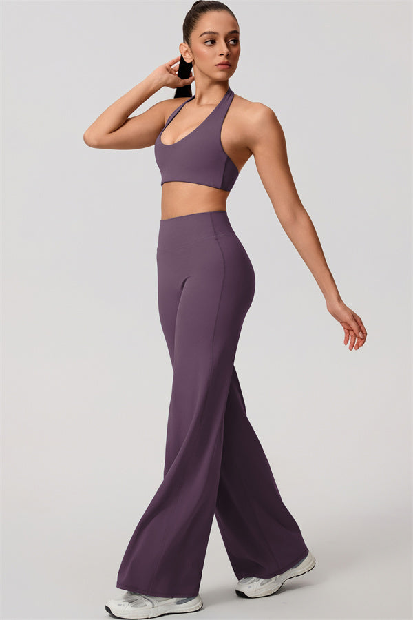 The Nestle Sports Bra Straight Leg Pants 2-Piece Set