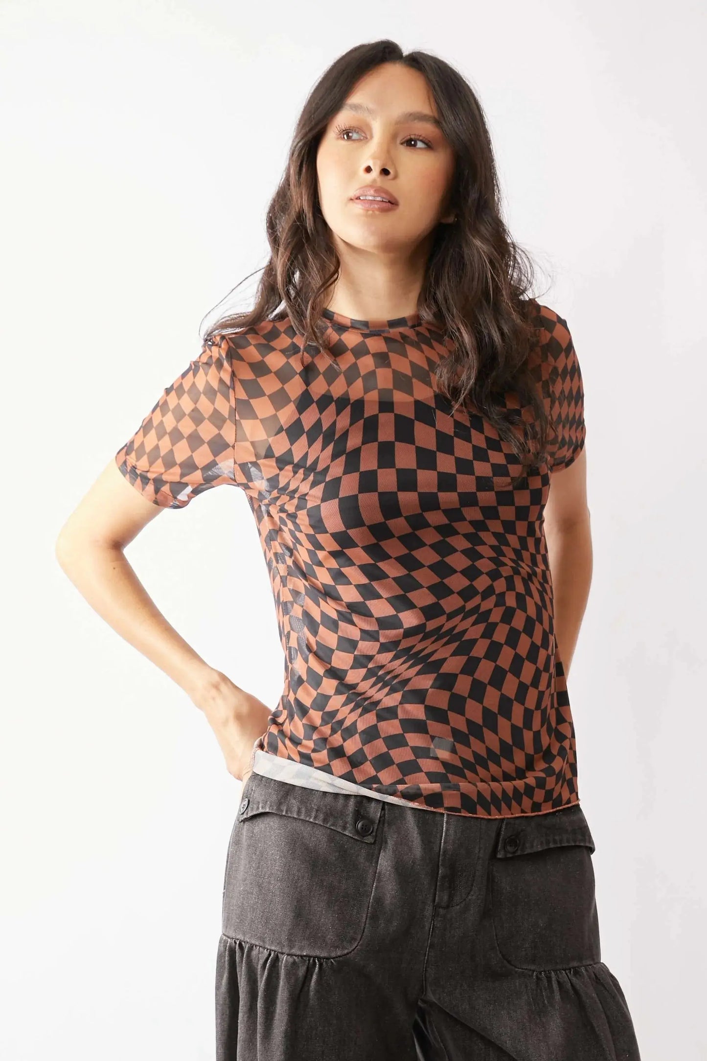 Mesh Top - Lightweight & Breathable - Casual Tee
