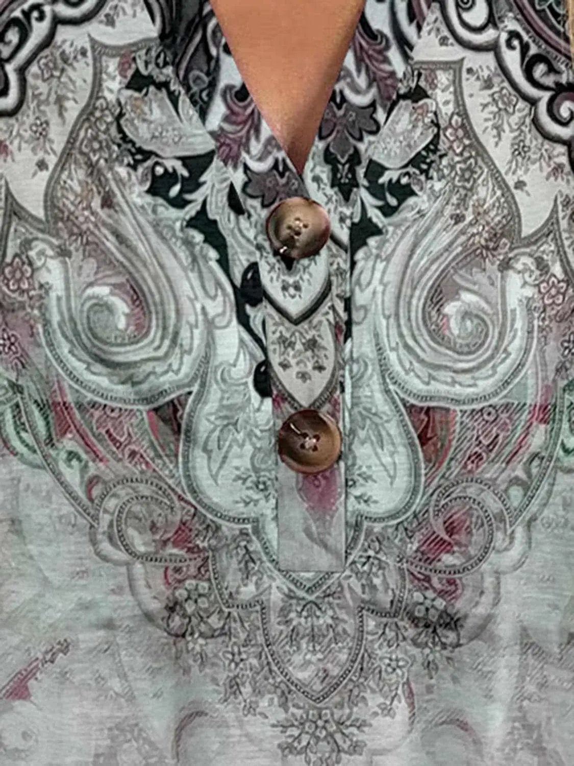 Blouse - Sheer Short Sleeve - Chic Style