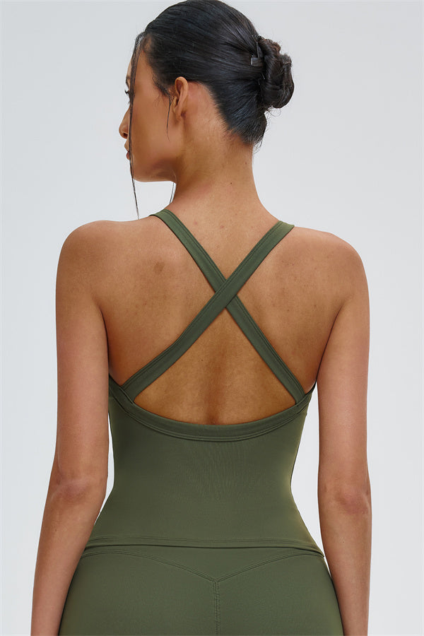 The Slate X-Back Top