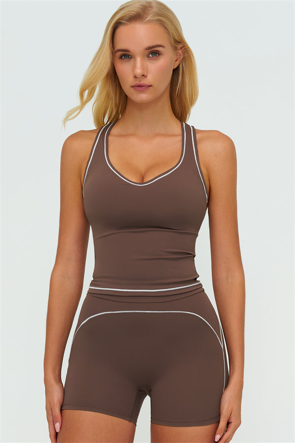 The Amara Crop Top Shorts 2-Piece Set