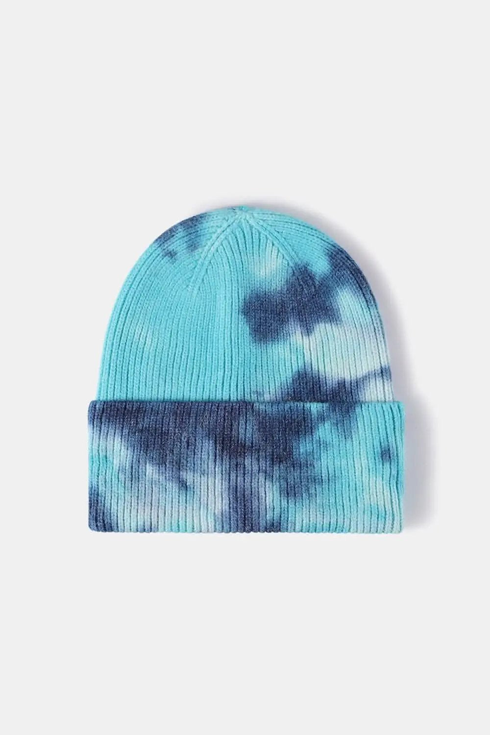 Beanie Hat - Colorful Tie-Dye - Knit