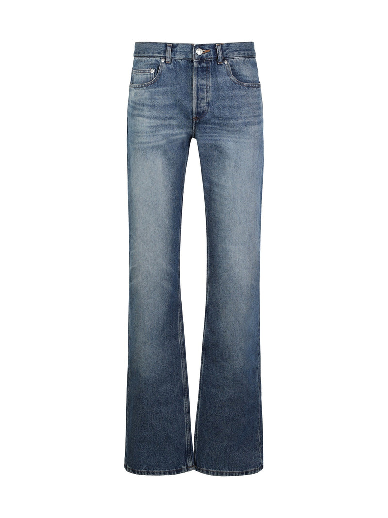 A.P.C. Rescue Straight Jeans in Washed Indigo