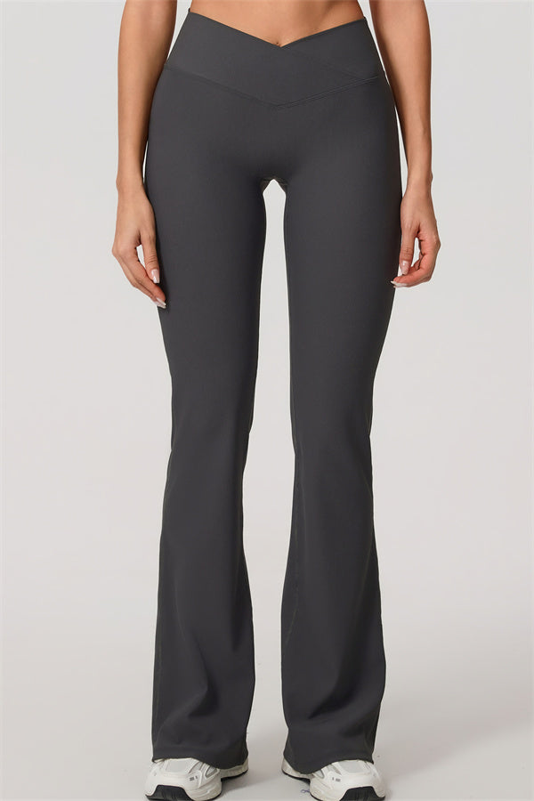 The Daze Zip Jacket Sports Bra Flared Leggings 3-Piece Set