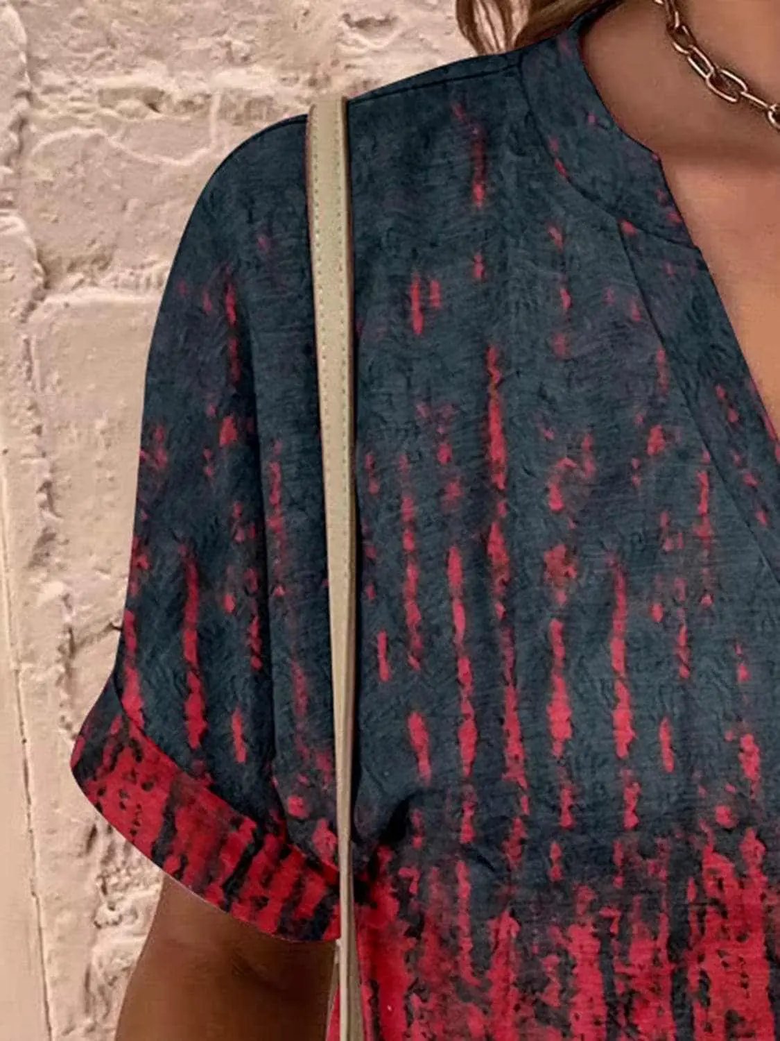 Blouse - Sheer Short Sleeve - Chic Style