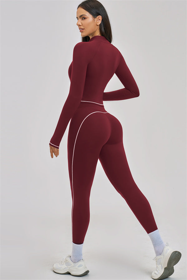 The Unbound Jacket Sports Bra Leggings 3-Piece Set