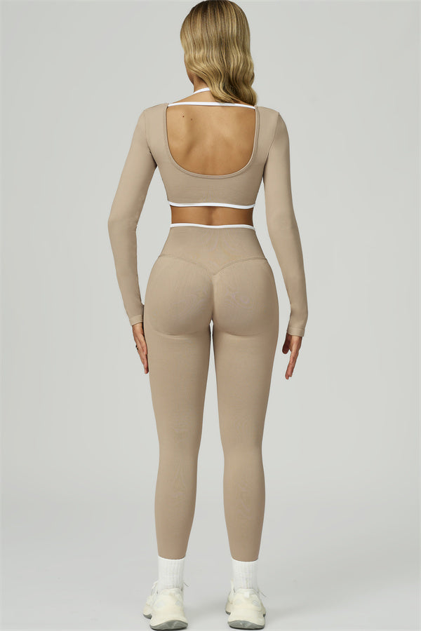 The Prime Line Long Sleeve Crop Top