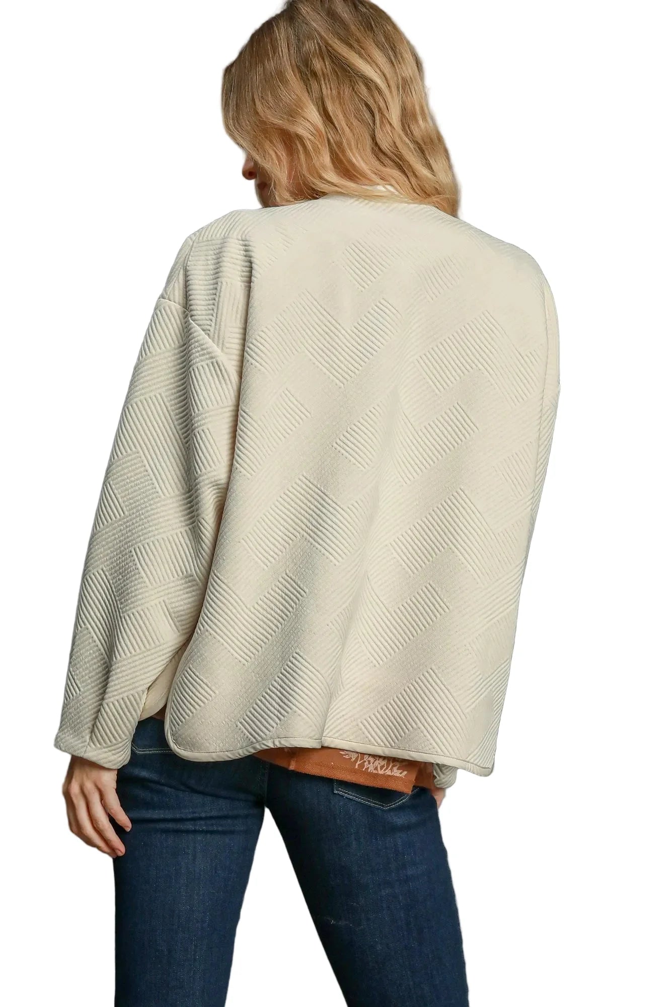Textured Jacquard Jacket