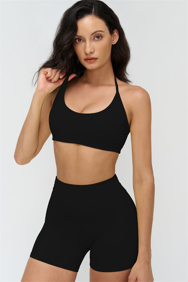 The Stride Halter Sports Bra
