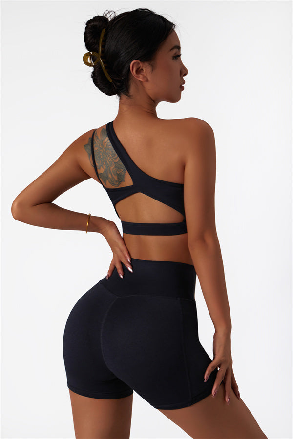 The Blissful Rose Sports Bra Shorts 2-Piece Set