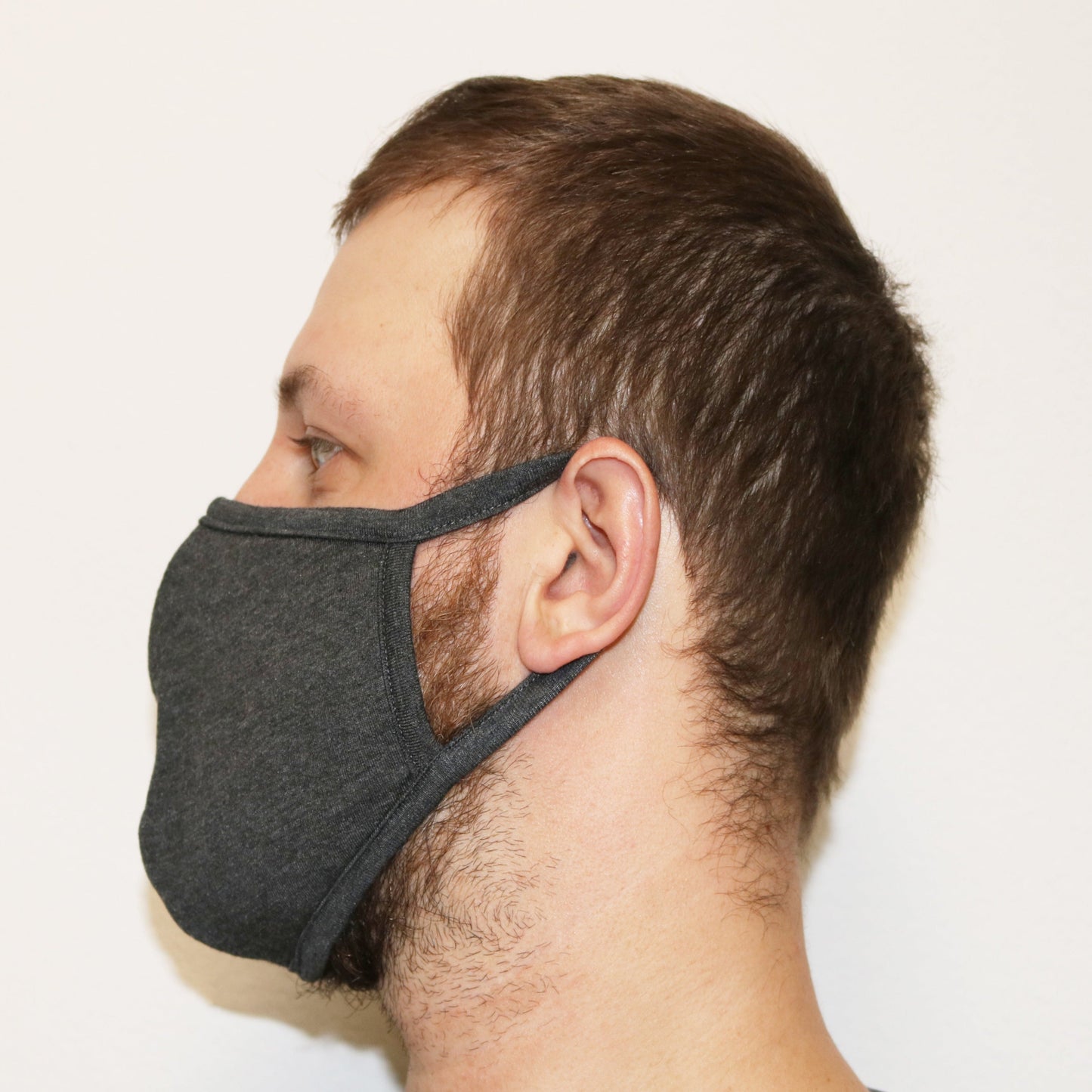 Bamboo X Large Triple Layer Breathable Face Mask - Natural, Silky Soft, Ultra Comfortable